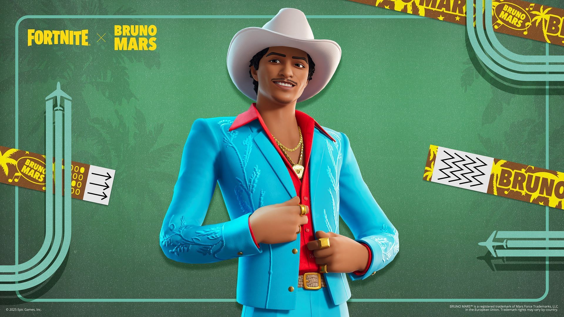 Looking good there, Bruno! (Image via Epic Games)
